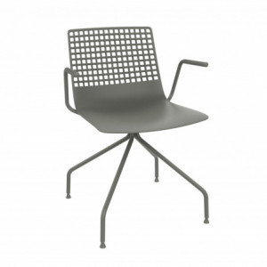 Fauteuil Araignée Wire - Gris Vert - Lot de 2 Resol - 1