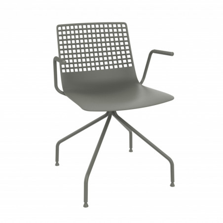 Fauteuil Araignée Wire - Gris Vert - Lot de 2 Resol - 1