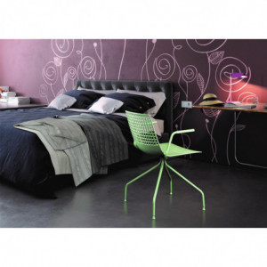 Fauteuil Araignée Wire - Gris Vert - Lot de 2 Resol - 4