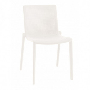 Chaise Beekat - Blanche - Lot de 2 Resol - 1