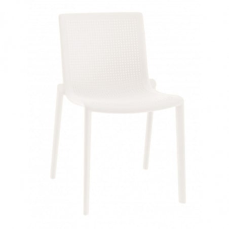 Chaise Beekat - Blanche - Lot de 2 Resol - 1