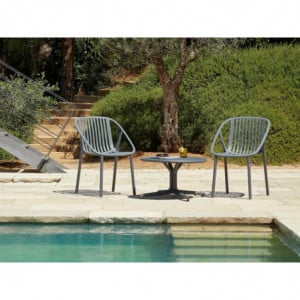 Chaise Bini - Ivoire - Lot de 4 Resol - 7