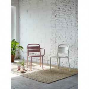 Fauteuil Como - Gris Foncé - Lot de 2 Resol - 3