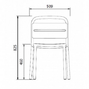 Chaise Como - Terra Cotta - Lot de 2 Resol - 2