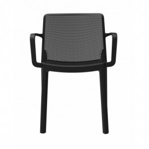 Fauteuil Fresh - Noir - Lot de 4 Garbar - 3