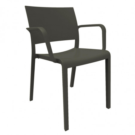 Fauteuil New Fiona - Noir - Lot de 2 Resol - 1