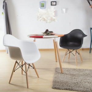 Fauteuil Oslo - Blanc - Lot de 4 Garbar - 7