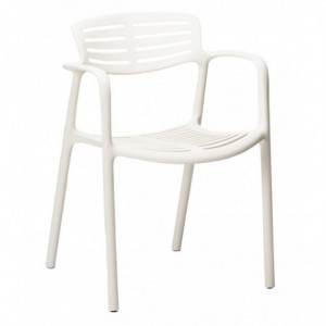 Fauteuil Toledo Aire - Blanc - Lot de 2 Resol - 1