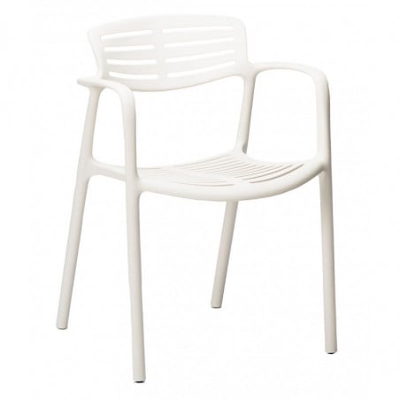 Fauteuil Toledo Aire - Blanc - Lot de 2 Resol - 1