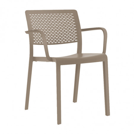 Fauteuil Trama - Sable - Lot de 2 Resol - 1 Fauteuil Trama - Sable - Lot de 2 Resol - 1