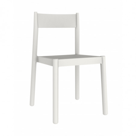 Chaise Danna - Blanc - Lot de 4 Garbar - 1