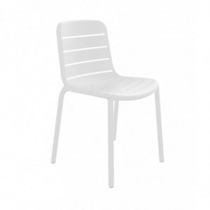 Chaise Gina - Blanc - Lot de 2 Resol - 1