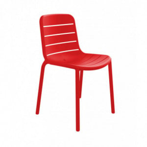 Chaise Gina - Rouge - Lot de 2 Resol - 1