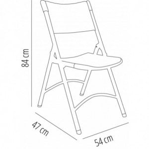 Chaise Klaus - Gris Clair - Lot de 4 Garbar - 2