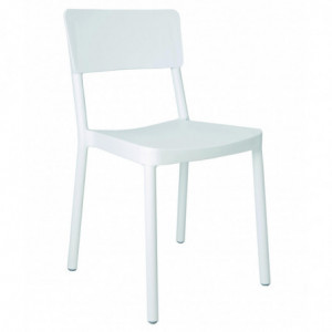 Chaise Lisboa - Blanc - Lot de 2 Resol - 1