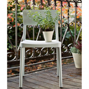 Chaise Lisboa - Blanc - Lot de 2 Resol - 5