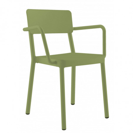 Fauteuil Lisboa - Vert Olive - Lot de 2 Resol - 1