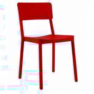 Chaise Lisboa - Rouge - Lot de 2 Resol - 1