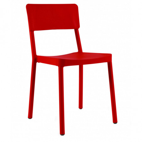 Chaise Lisboa - Rouge - Lot de 2 Resol - 1