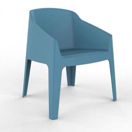 Chaise Lounge Baku - Bleu Retro - Lot de 2 Garbar - 1 Chaise Lounge Baku - Bleu Retro - Lot de 2 Garbar - 1