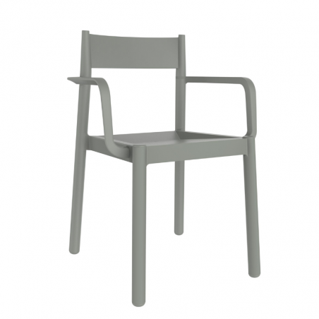 Fauteuil Danna - Gris Vert - Lot de 4 Garbar - 1