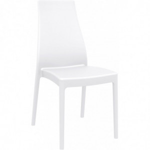 Chaise Miranda - Blanc - Lot de 4 Garbar - 1