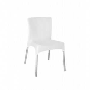 Chaise Moon - Blanc - Lot de 2 Garbar - 1