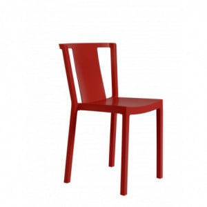 Chaise Neutra - Rouge - Lot de 2 Resol - 1