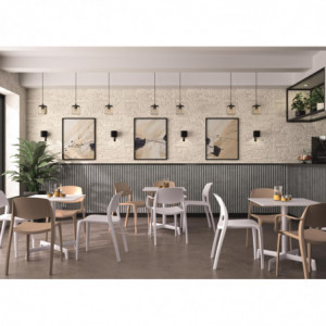 Chaise Smart - Terra Cotta - Lot de 4 Resol - 3