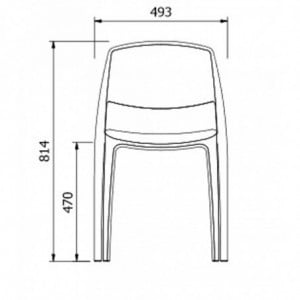 Chaise Smart - Toscan - Lot de 4 Resol - 2