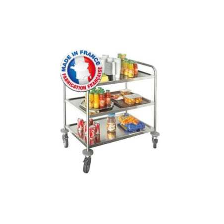 Grand Chariot de Service - 3 Plateaux SOFINOR - 1 Grand Chariot de Service - 3 Plateaux SOFINOR - 1