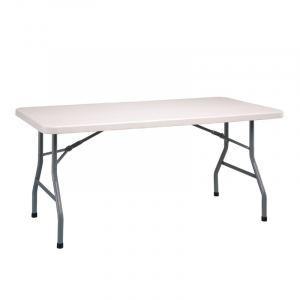 Table Pliante Wagner - 240 x 80 cm - Blanc-Garbar - Fourniresto