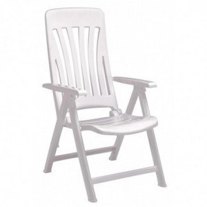 Fauteuil Blanes - Blanc - Lot de 4 Garbar - 1