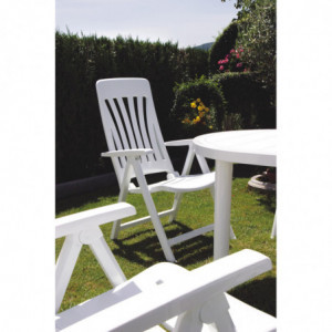 Fauteuil Blanes - Blanc - Lot de 4 Garbar - 3