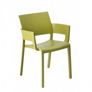 Fauteuil Fiona - Vert Olive - Lot de 2 Resol - 1