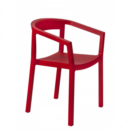 Fauteuil Peach - Rouge - Lot de 2 Resol - 1