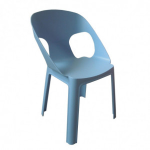 Fauteuil Rita - Bleu Ciel - Lot de 4 Garbar - 1