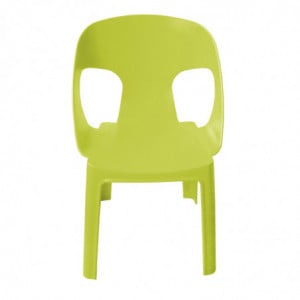 Fauteuil Rita - Vert Lime - Lot de 4 Garbar - 2