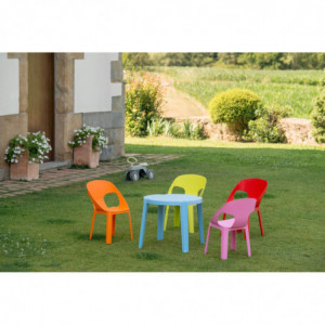 Fauteuil Rita - Vert Lime - Lot de 4 Garbar - 6