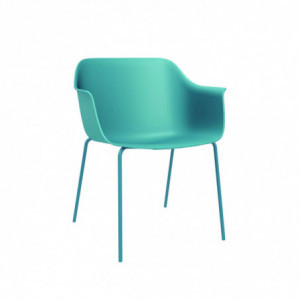 Fauteuil Shape - Bleu Retro - Lot de 2 Resol - 1