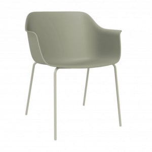 Fauteuil Shape - Gris Vert - Lot de 2 Resol - 1