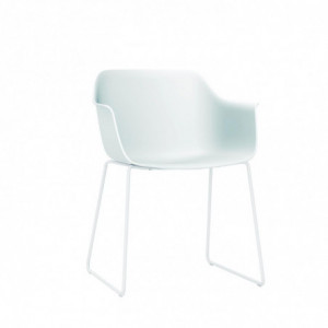 Chaise Luge - Blanc - Lot de 2 Resol - 1