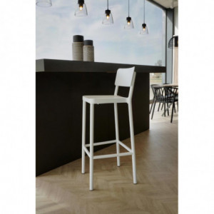 Tabouret Haut Lisboa - Sable - Lot de 2 Resol - 8