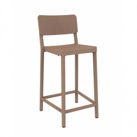 Tabouret Moyen Lisboa - Sable - Lot de 2 Resol - 1