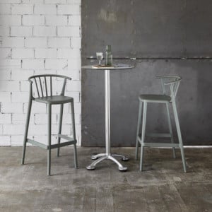 Tabouret Haut Woody - Noir - Lot de 2 Resol - 5