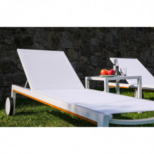 Chaise Longue Shio - Blanc - Lot de 2 Garbar - 7