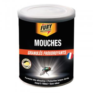Granulés Foudroyants pour Mouches - 400 g FURY - 1