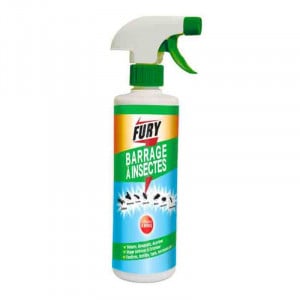Spray Barrage à Insectes Volants et Rampants - 500 ml FURY - 1