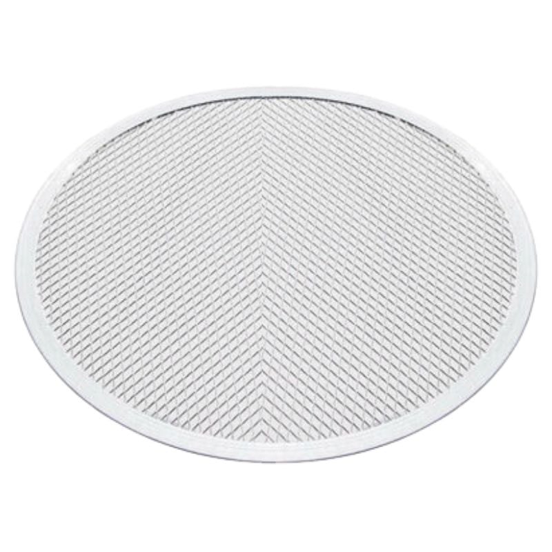 Plaque à Pizza En Aluminium Grillagé 32 Cm - Antiadhésive, Pour Four - Idéale Restaurant Ou Maison