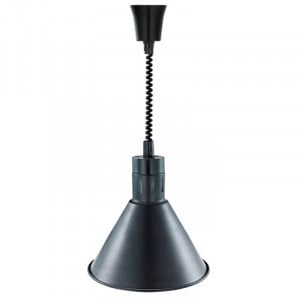 Lampe Chauffante Conique Noire Dynasteel - 1